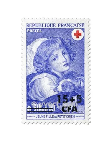 n° 406 - Timbre Réunion Poste