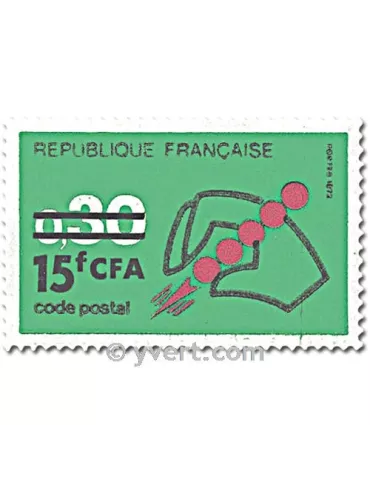 n° 410/411 - Timbre Réunion Poste