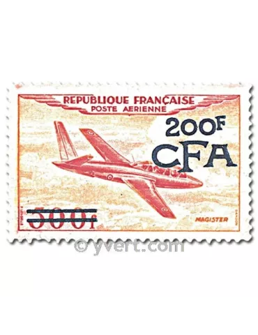 n° 52/55 - Timbre Réunion Poste aérienne 2