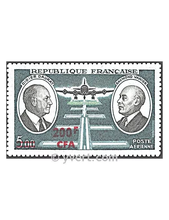 n° 62 - Timbre Réunion Poste aérienne
