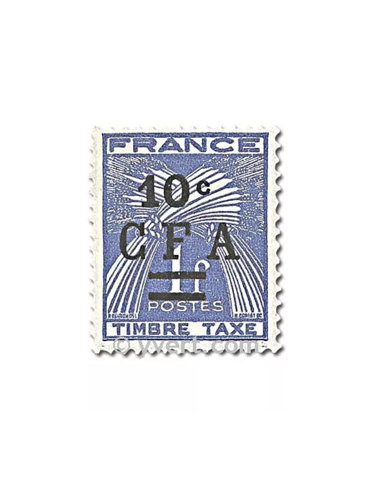 n° 36/44 - Timbre Réunion Taxe