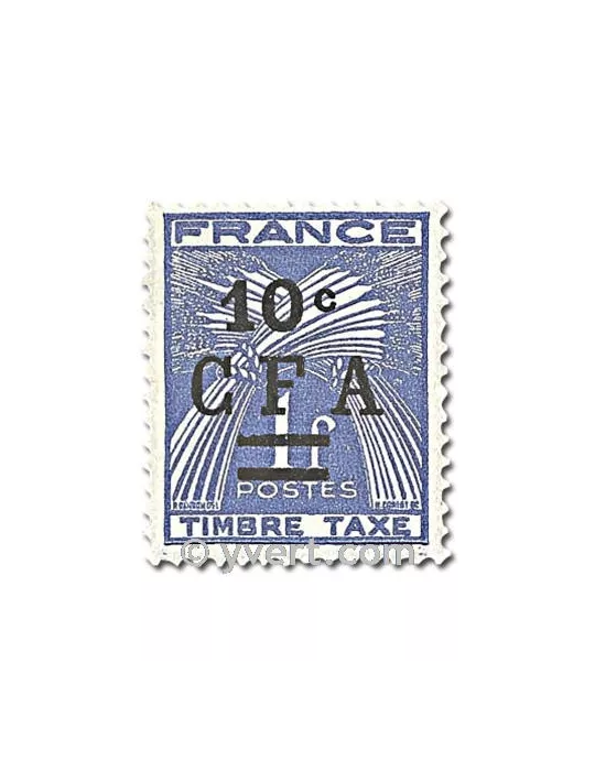 n° 36/44 - Timbre Réunion Taxe