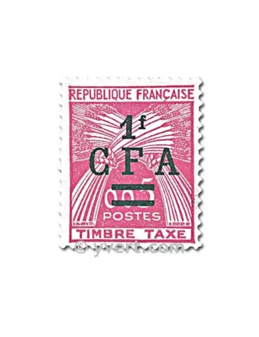 n° 45/47 - Timbre Réunion Taxe 2
