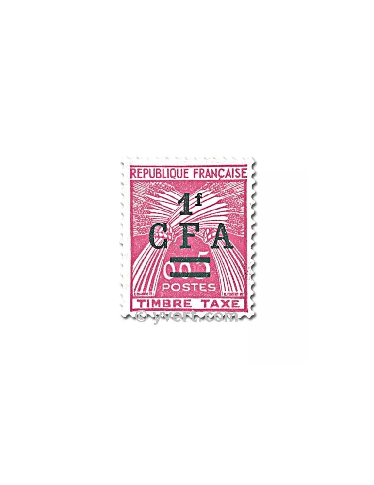 n° 45/47 - Timbre Réunion Taxe