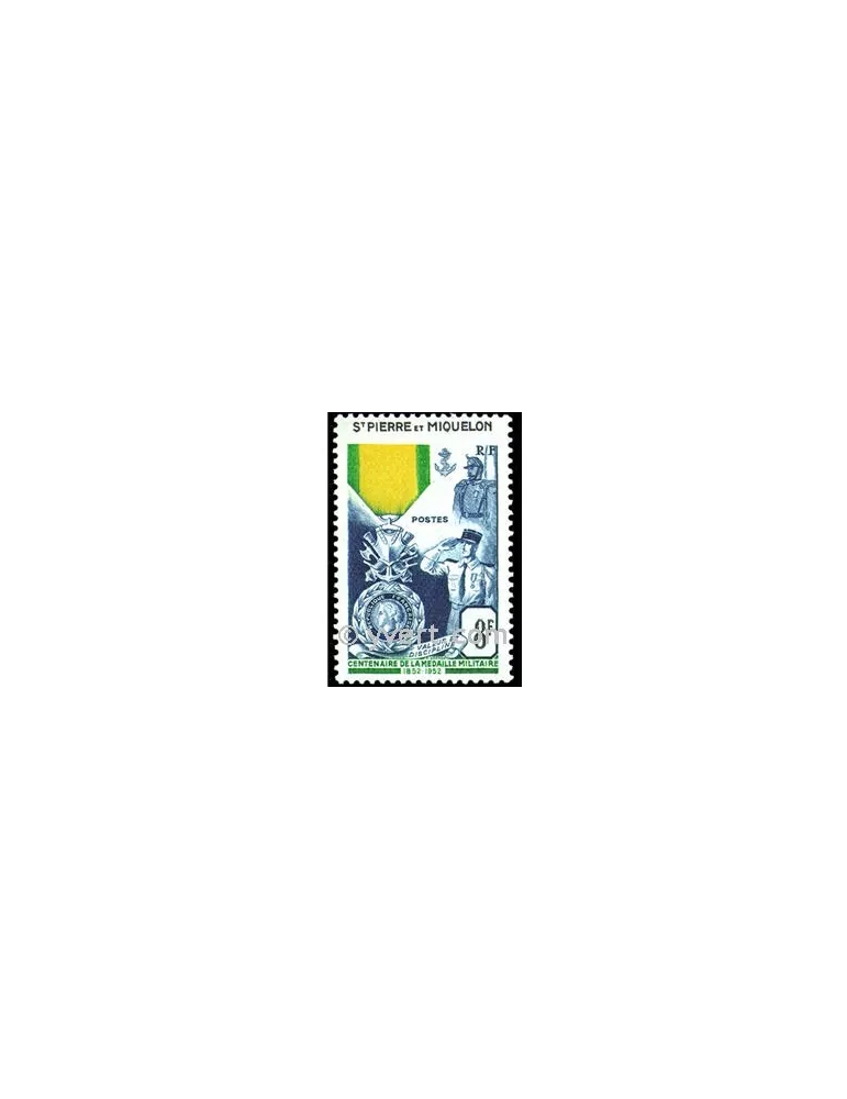 n° 347 - Timbre Saint-Pierre et Miquelon Poste