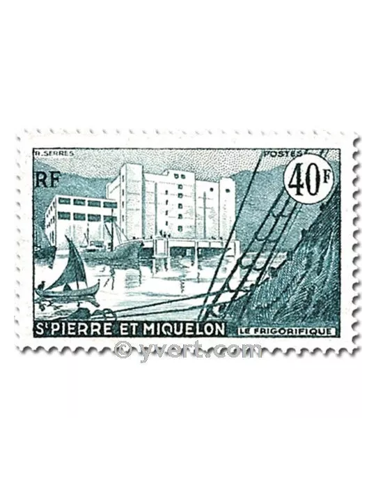 n° 348/351 - Timbre Saint-Pierre et Miquelon Poste