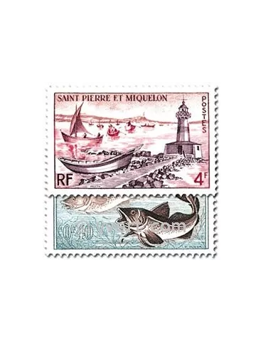 n° 353/357 - Timbre Saint-Pierre et Miquelon Poste