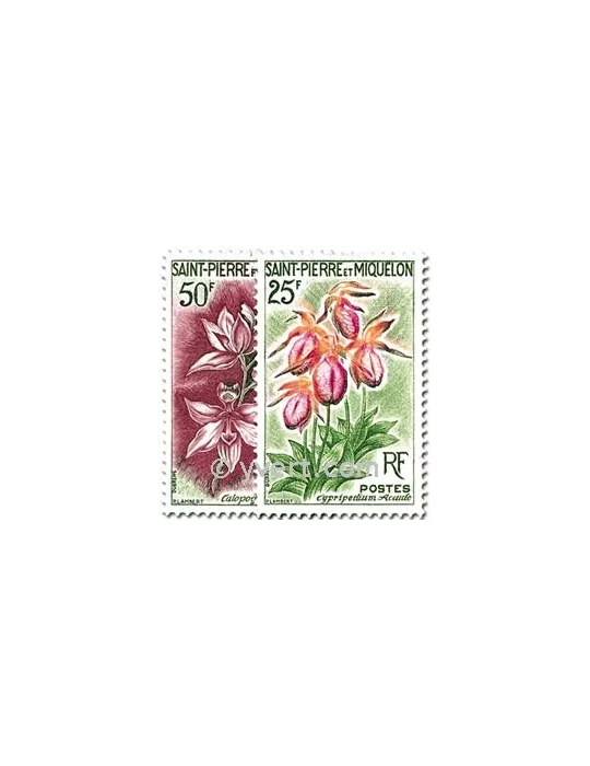 n° 362/363 - Timbre Saint-Pierre et Miquelon Poste