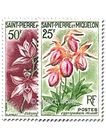 n° 362/363 - Timbre Saint-Pierre et Miquelon Poste 2