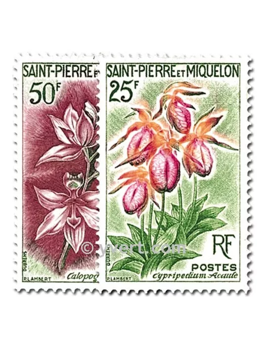 n° 362/363 - Timbre Saint-Pierre et Miquelon Poste