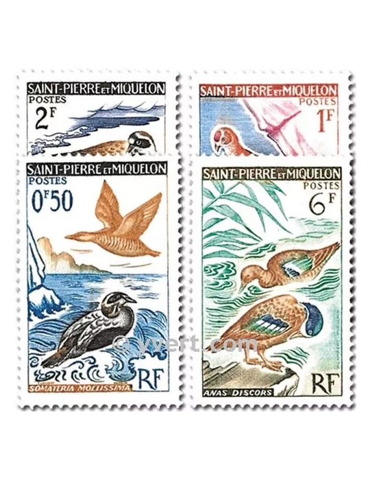 n° 364/367 - Timbre Saint-Pierre et Miquelon Poste