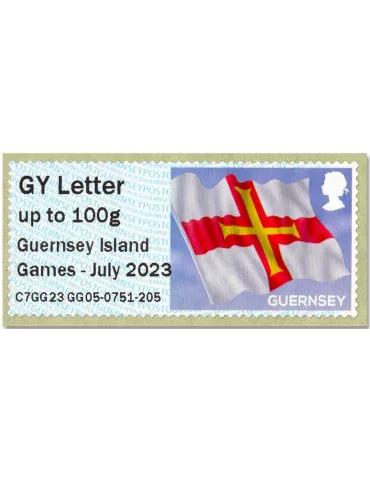 n° 114 - Timbre GUERNESEY Timbres de distributeurs