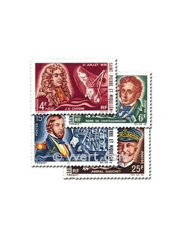 n° 380/383 - Timbre Saint-Pierre et Miquelon Poste