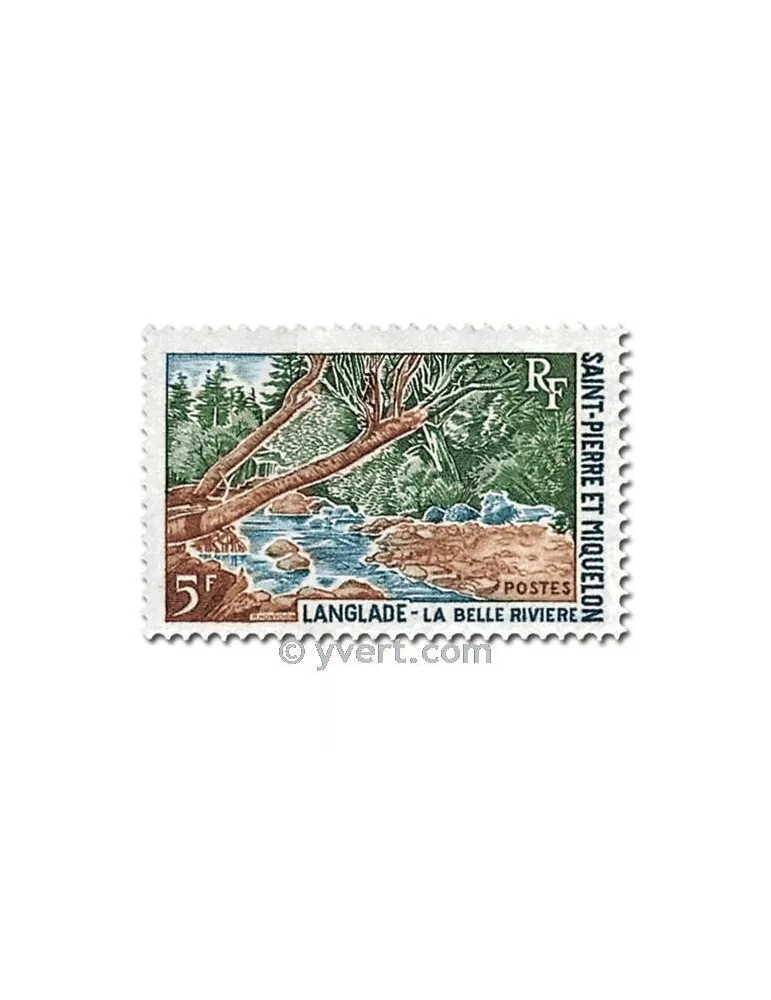 n° 385/386 - Timbre Saint-Pierre et Miquelon Poste