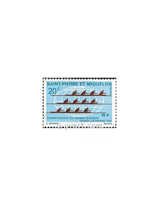 n° 405 - Timbre Saint-Pierre et Miquelon Poste