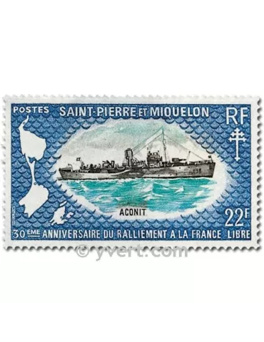n° 414/416 - Timbre Saint-Pierre et Miquelon Poste 2