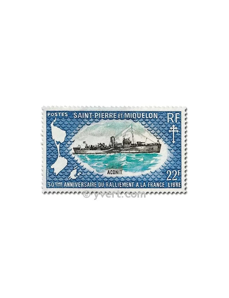 n° 414/416 - Timbre Saint-Pierre et Miquelon Poste