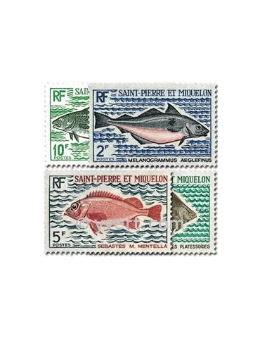 n° 421/424 - Timbre Saint-Pierre et Miquelon Poste