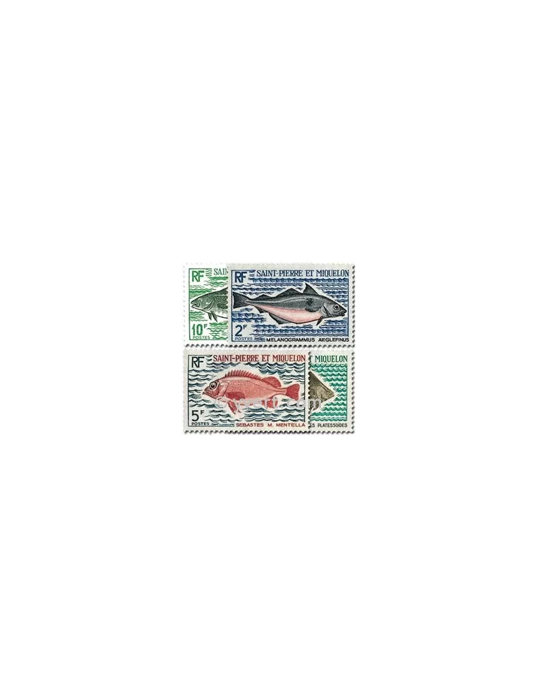 n° 421/424 - Timbre Saint-Pierre et Miquelon Poste