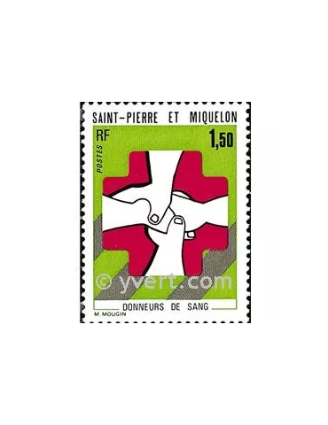 n° 436 - Timbre Saint-Pierre et Miquelon Poste