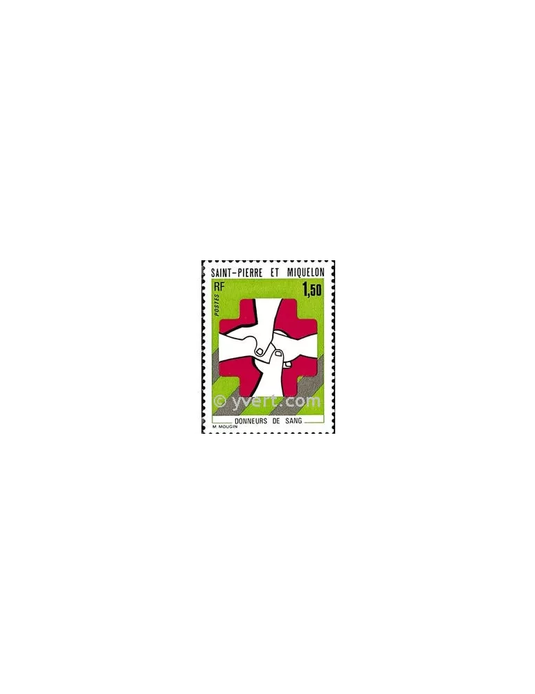 n° 436 - Timbre Saint-Pierre et Miquelon Poste