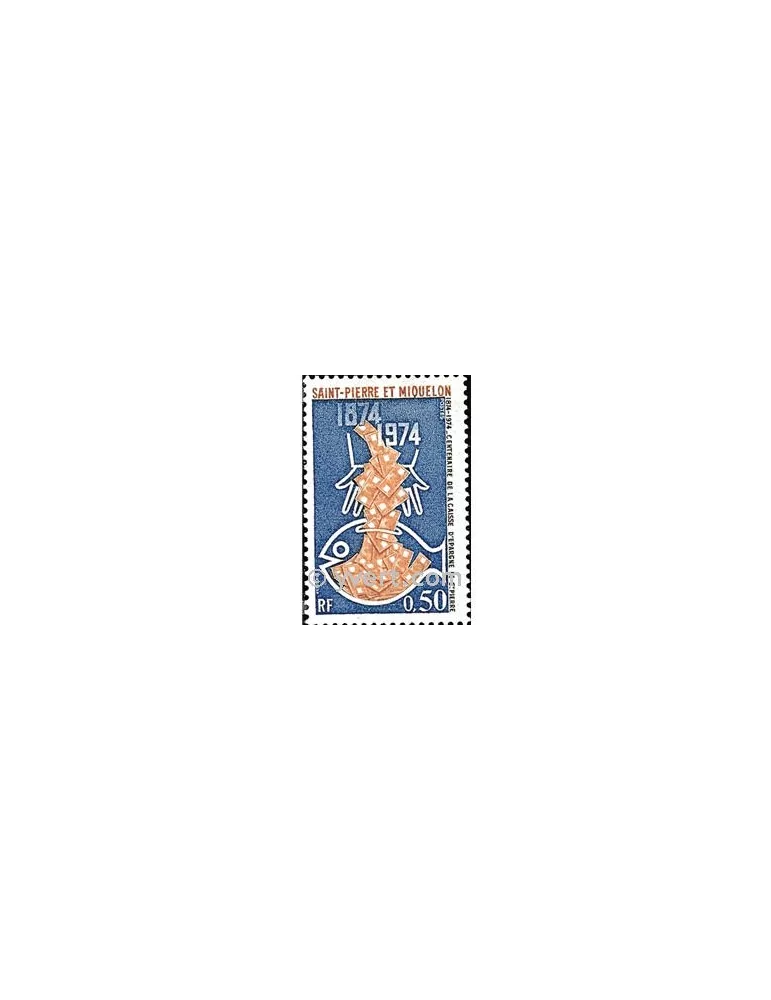 n° 437 - Timbre Saint-Pierre et Miquelon Poste
