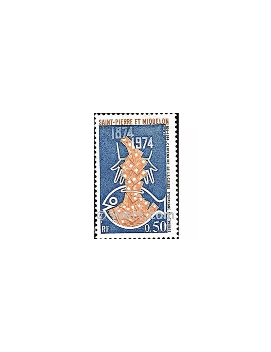 n° 437 - Timbre Saint-Pierre et Miquelon Poste