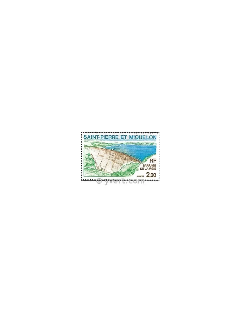 n° 452 - Timbre Saint-Pierre et Miquelon Poste