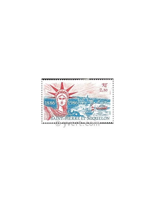 n° 471 - Timbre Saint-Pierre et Miquelon Poste