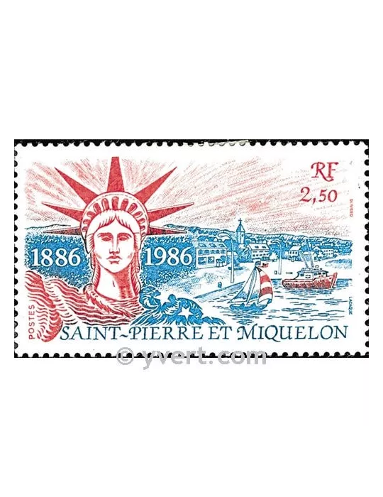 n° 471 - Timbre Saint-Pierre et Miquelon Poste