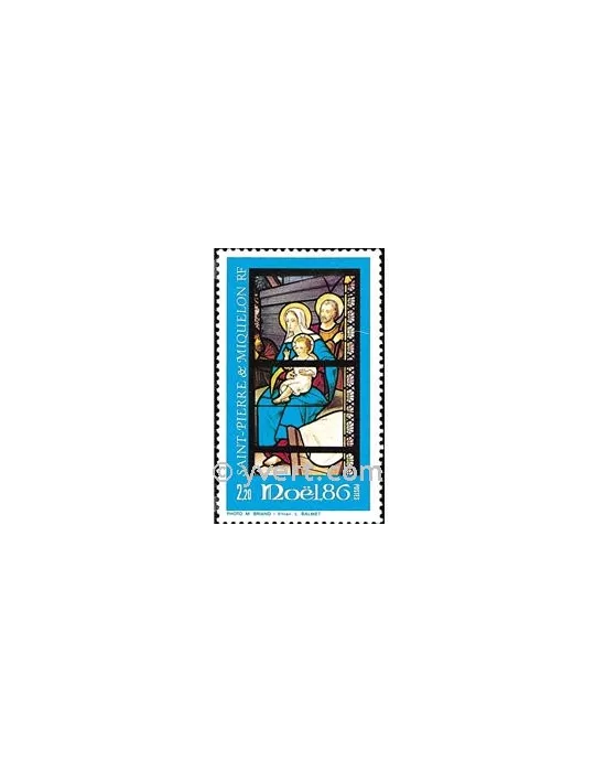 n° 474 - Timbre Saint-Pierre et Miquelon Poste
