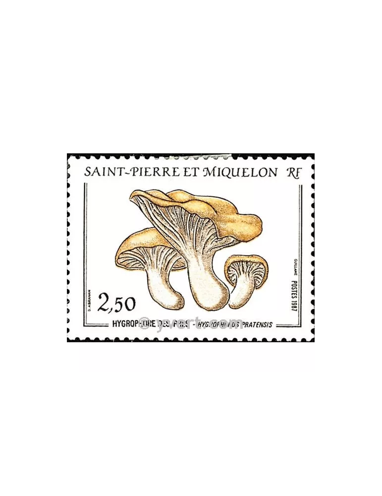 n° 475 - Timbre Saint-Pierre et Miquelon Poste