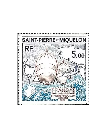 n° 477 - Timbre Saint-Pierre et Miquelon Poste