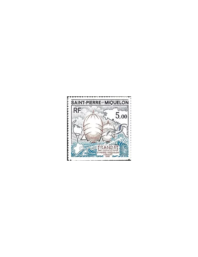 n° 477 - Timbre Saint-Pierre et Miquelon Poste