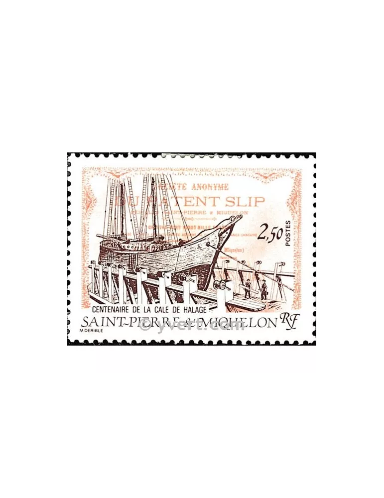 n° 479 - Timbre Saint-Pierre et Miquelon Poste