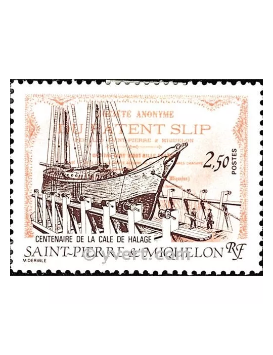 n° 479 - Timbre Saint-Pierre et Miquelon Poste