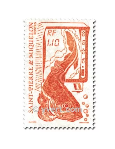 n° 480/481 - Timbre Saint-Pierre et Miquelon Poste 2
