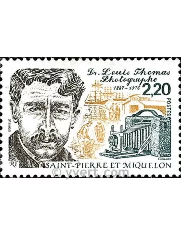 n° 488 - Timbre Saint-Pierre et Miquelon Poste 2