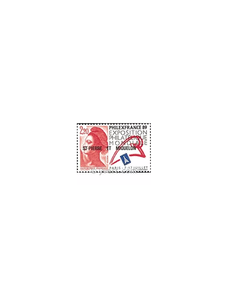 n° 489 - Timbre Saint-Pierre et Miquelon Poste