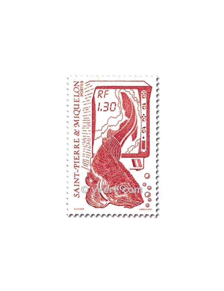 n° 490/491 - Timbre Saint-Pierre et Miquelon Poste