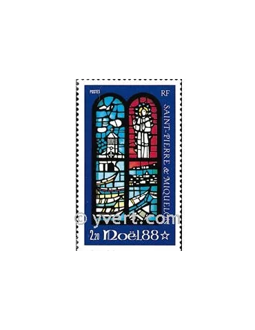 n° 496 - Timbre Saint-Pierre et Miquelon Poste