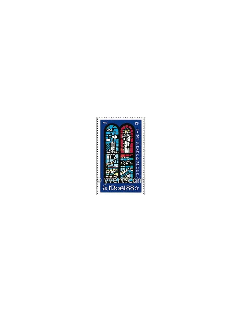 n° 496 - Timbre Saint-Pierre et Miquelon Poste