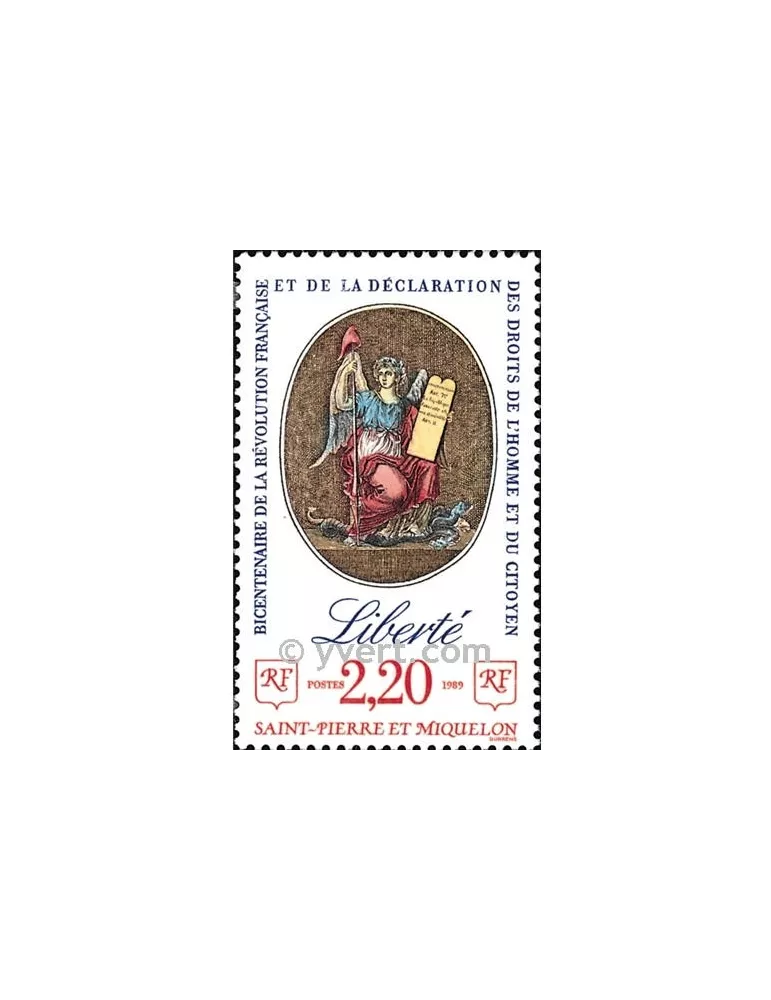 n° 499 - Timbre Saint-Pierre et Miquelon Poste