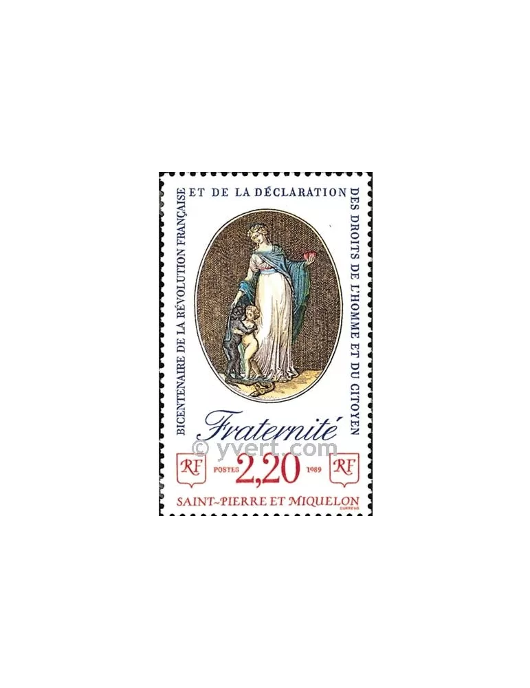 n° 501 - Timbre Saint-Pierre et Miquelon Poste