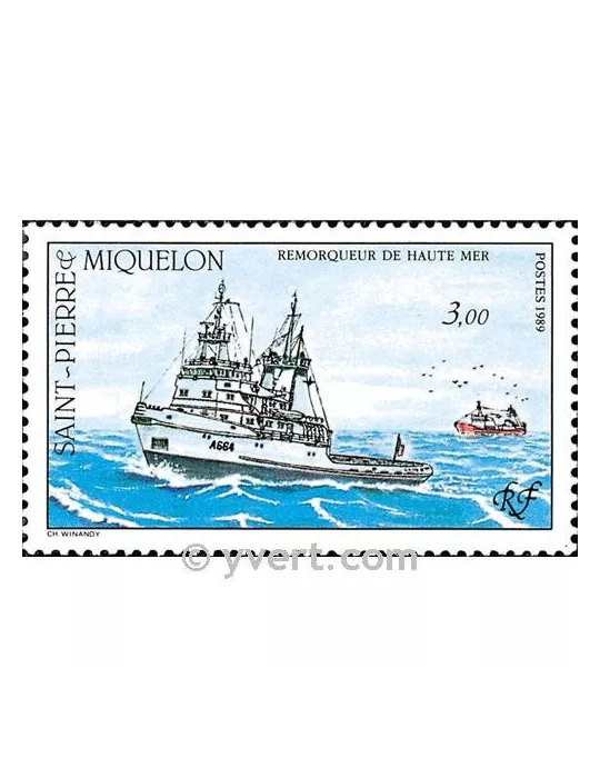n° 510 - Timbre Saint-Pierre et Miquelon Poste