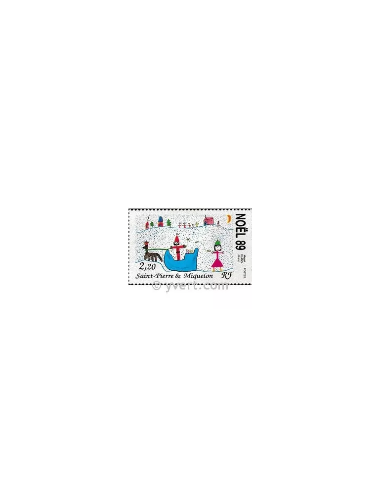 n° 512 - Timbre Saint-Pierre et Miquelon Poste
