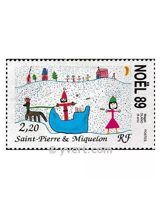 n° 512 - Timbre Saint-Pierre et Miquelon Poste