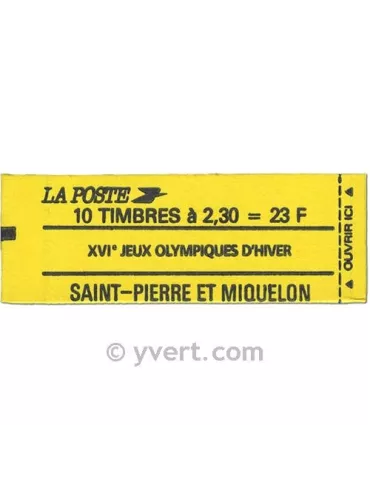n° C518 - Timbre Saint-Pierre et Miquelon Poste 2