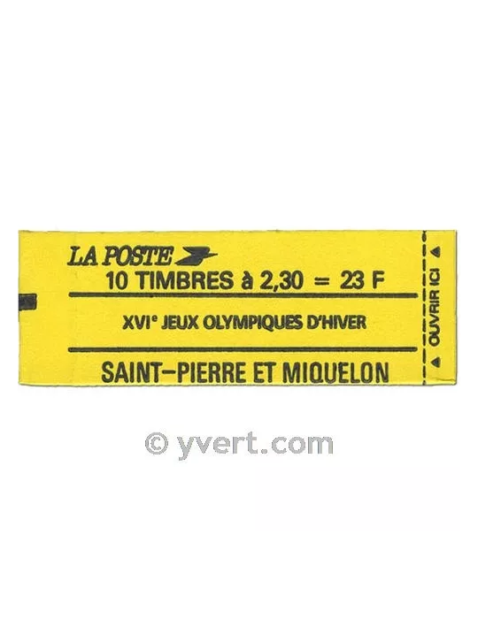 n° C518 - Timbre Saint-Pierre et Miquelon Poste