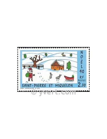 n° 533 - Timbre Saint-Pierre et Miquelon Poste